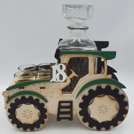 karafka-6-kieliszkow-traktor-18-urodziny