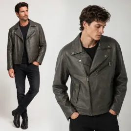 kurtka-ramoneska-meska-ekoskora-biker-motocyklowa-szara-xl