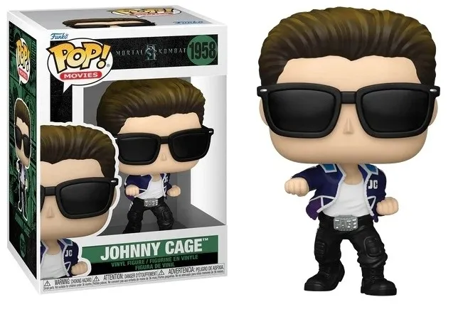 FUNKO POP FIGURKA JOHNY CAGE (1958) MORTAL KOMBAT MOVIE