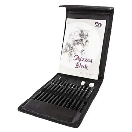 szkicownik-w-etui-zestaw-olowkow-do-szkicowania-17-el-a5-na-prezent-olowki
