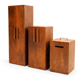 zestaw-szafek-rozne-wysokosci-salon-pokoj-blacha-corten-na-wymiar-solidne