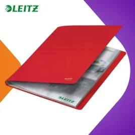 album-ofertowy-leitz-recycle-a4-20-koszulek-czerwony-z-recyklingu