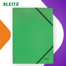 teczka-z-gumka-leitz-recycle-a4-zielona