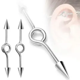 piercing4u-kolczyk-industrial-helix-stozki-38-mm-316l