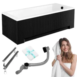 wanna-akrylowa-170x70-besco-shea-obudowa-ryflowana-czarna-syfon-stelaz-5w1