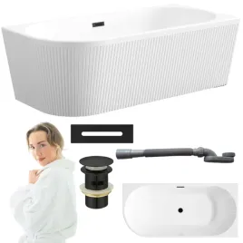 wanna-wolnostojaca-ryflowana-przyscienna-prawa-glamour-170-cm-czarny-syfon