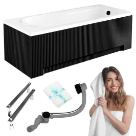 wanna-akrylowa-170x70-besco-bona-obudowa-ryflowana-czarna-syfon-stelaz-5w1