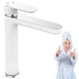 bateria-umywalkowa-wysoka-laveo-tondo-chrom-biala-z-korkiem-klik-klak