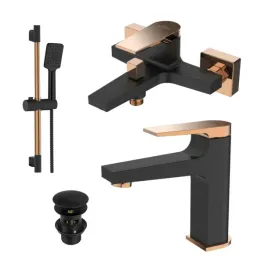 bateria-wannowa-umywalkowa-midnight-black-gold-rose-zestaw-natryskowy