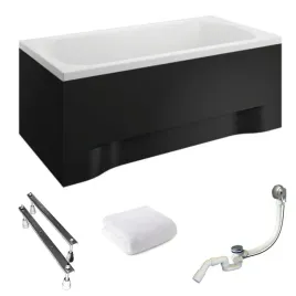 wanna-prostokatna-z-czarna-obudowa-classic-180x80-polimat-gratis-syfon-nogi