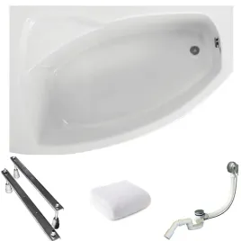 wanna-narozna-frida-150x100-lewa-polimat-gratis-syfon-chrom-nogi-recznik