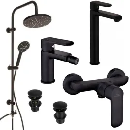 bateria-prysznicowa-umywalkowa-bidetowa-czarna-de