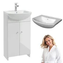szafka-lazienkowa-stojaca-z-umywalka-atena-d50-bialy-polysk-z-2-drzwi