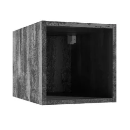 szafka-wiszaca-polka-kwadrat-kubik-a30-30x30x44-czarny-beton