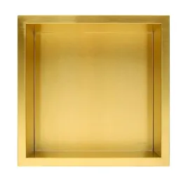 polka-wnekowa-wall-box-one-30x30x7-cm-zlota-stal-nierdzewna
