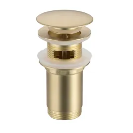 korek-umywalkowy-balneo-klik-klak-z-przelewem-brushed-gold-mosiezny