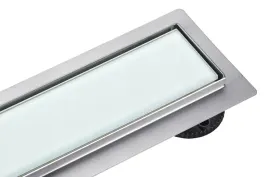 g-drain-next-90cm-liniowy-odplyw-ze-szklanym-panelem-milky-stal-nierdzew