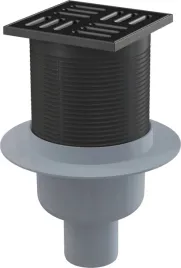 czarna-kratka-odplywowa-smart-105x105mm-pionowa-matowa-nierdzewna