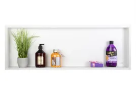 polka-wnekowa-wall-box-no-rim-biala-stal-nierdzewna-90x30x7-cm