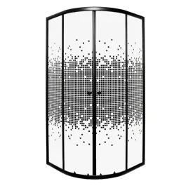 kabina-prysznicowa-pixel-90-czarna-bez-brodzika-nowoczesny-design