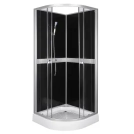 kabina-polokragla-kerra-czarna-80x80-classic-z-bateria-natryskowa