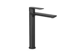 nowoczesna-bateria-umywalkowa-wysoka-glad-czarna-soft-stojaca