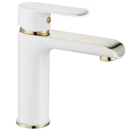 bateria-umywalkowa-rea-bloom-niska-biala-zlota-mosiadz-nowoczesna