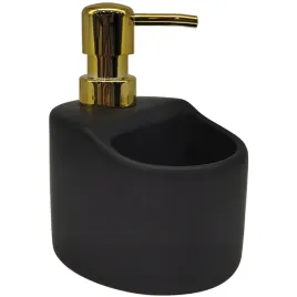 ceramiczny-dozownik-yogo-330ml-mat-czarny-zloty-chromowana-pompka