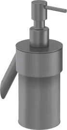 dozownik-mydla-scienny-stal-nierdzewna-175mm-titanium-szczotkowany
