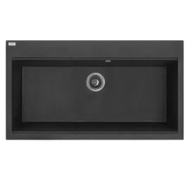 zlewozmywak-kuchenny-tau-1-komorowy-czarny-z-syfonem-90x50-cm