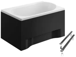 mala-wanna-prostokatna-polimat-mini-110x70-czarna-obudowa-gratis-nogi-3w1