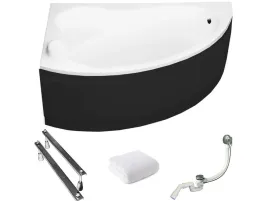 besco-wanna-160x100-ada-lewa-z-czarna-obudowa-syfon