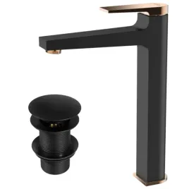 bateria-umywalkowa-wysoka-invena-midnight-black-gold-rose-bu-35-w14