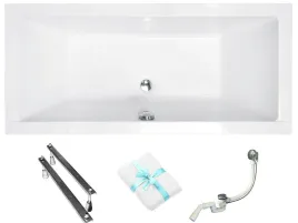 besco-wanna-190x90-quadro-slim-syfon-recznik