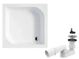 brodzik-kwadratowy-prysznicowy-80x80-cm-bialy-akrylowy-niski-ares-syfon