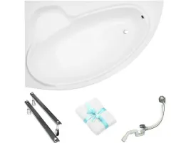 wanna-narozna-bianka-150x95-lewa-besco-gratis-syfon-nogi-recznik