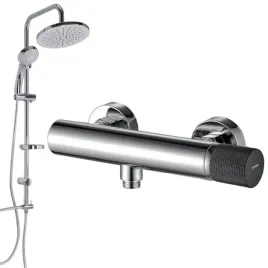 bateria-natryskowa-peros-chrom-deszczownica