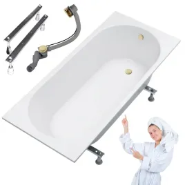 wanna-prostokatna-kronos-oval-170x70-slim-wzmocniona-stelaz-syfon-zloty-4w1