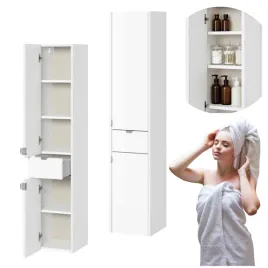 slupek-meblowy-lazienkowy-wiszacy-cersanit-ovida-30-bialy-30x30x150cm