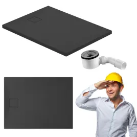 cersanit-tako-brodzik-prostokatny-120x90-cm-czarny-mat-niski-akrylowy-syfon