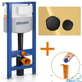 cersanit-stelaz-mechaniczny-aqua-50-zestaw-przycisk-zloty-polysk-black-luna