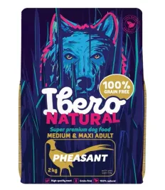 ibero-grain-free-medium-and-maxi-adult-pheasant-bazant-2kg