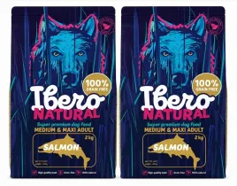ibero-grain-free-medium-and-maxi-adult-salmon-losos-2x2kg