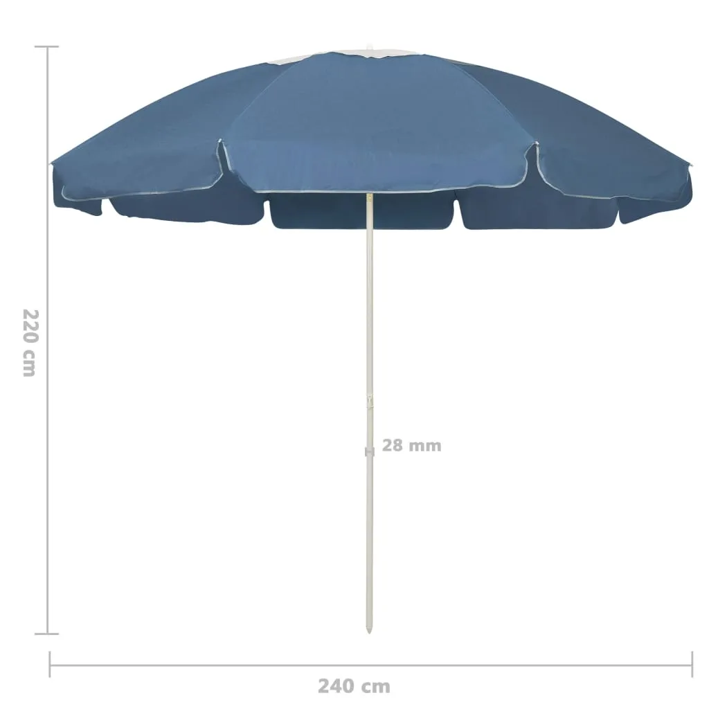 parasol-plazowy-niebieski-240-cm