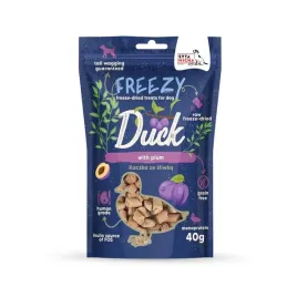 syta-micha-freezy-40g-dla-psa-psow-kaczka-sliwka-tymianek
