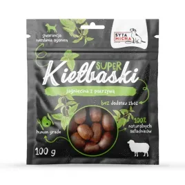 syta-micha-super-kielbaski-jagniecina-z-pokrzywa-dla-psa-psow-100g