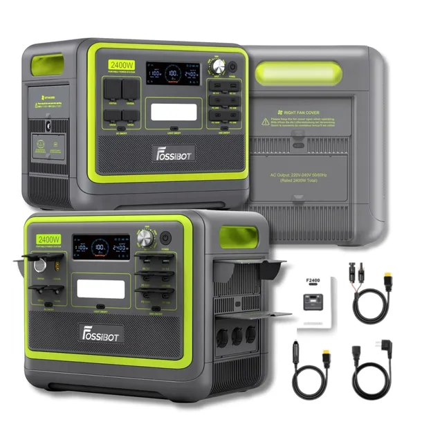 Mobilna Elektrownia Domowa Fossibot F2400 Do Kampera Zasilanie Awaryjne UPS
