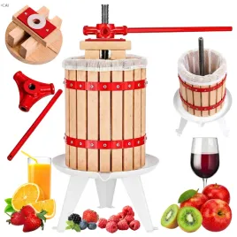 prasa-srubowa-reczna-wyciskarka-do-owocow-warzyw-sokow-wina-nalewek-6l-58cm