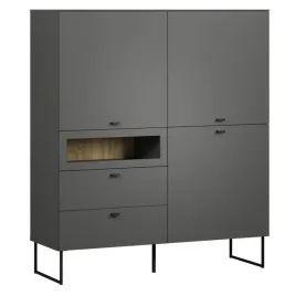 kredens-komoda-wysoka-do-salonu-rovengo-sp-antracyt-dab-evoke-122-cm