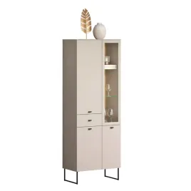 witryna-szafka-wysoka-do-salonu-rovengo-sp-kaszmir-dab-evoke-70x197cm